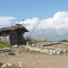 alte Hütte am Hafen ...... mit Solar und TV :-)