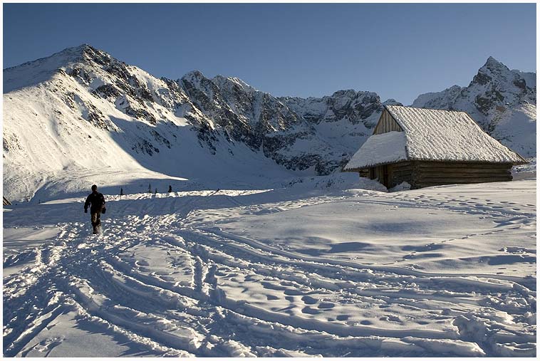 Alte Hütte in der Hohen Tatra