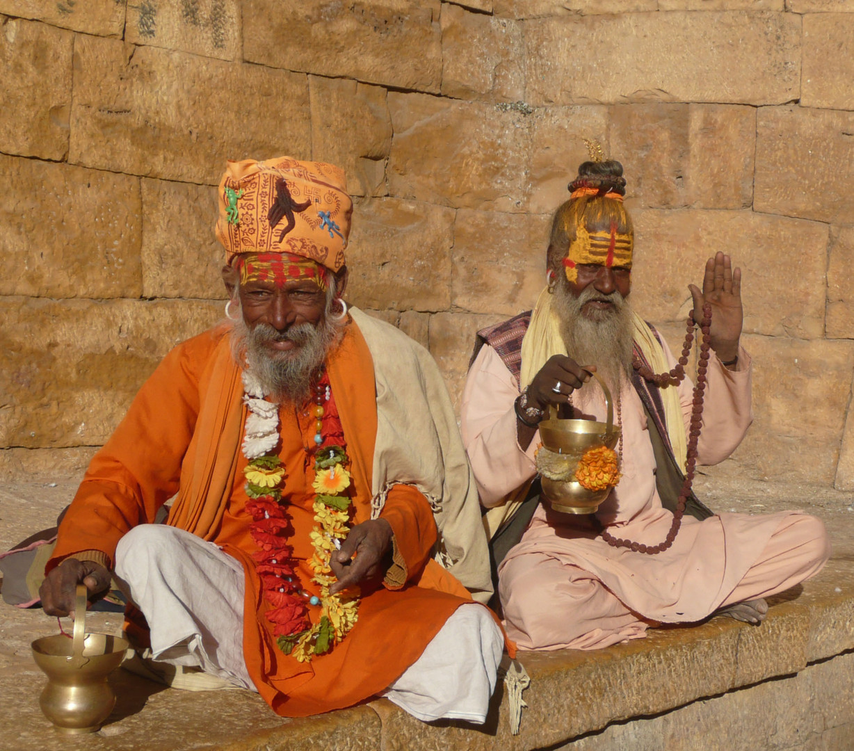 Alte Inder in Jaisalmer