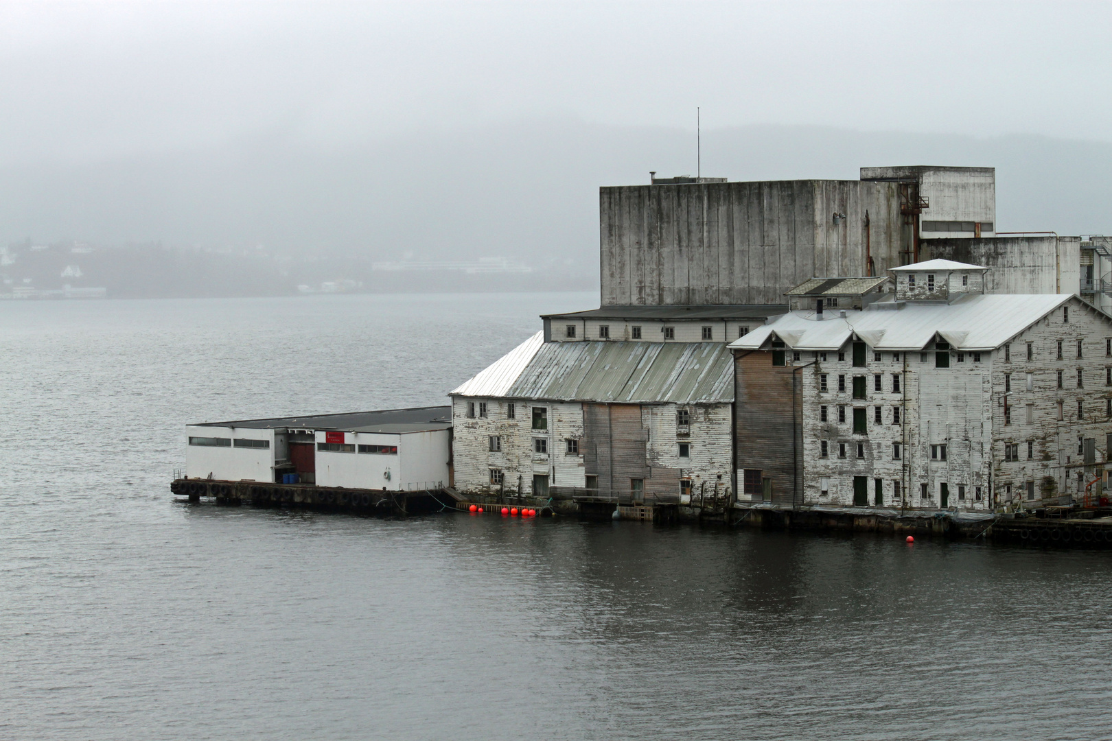 Alte Industriegebäude in Bergen (Norwegen)