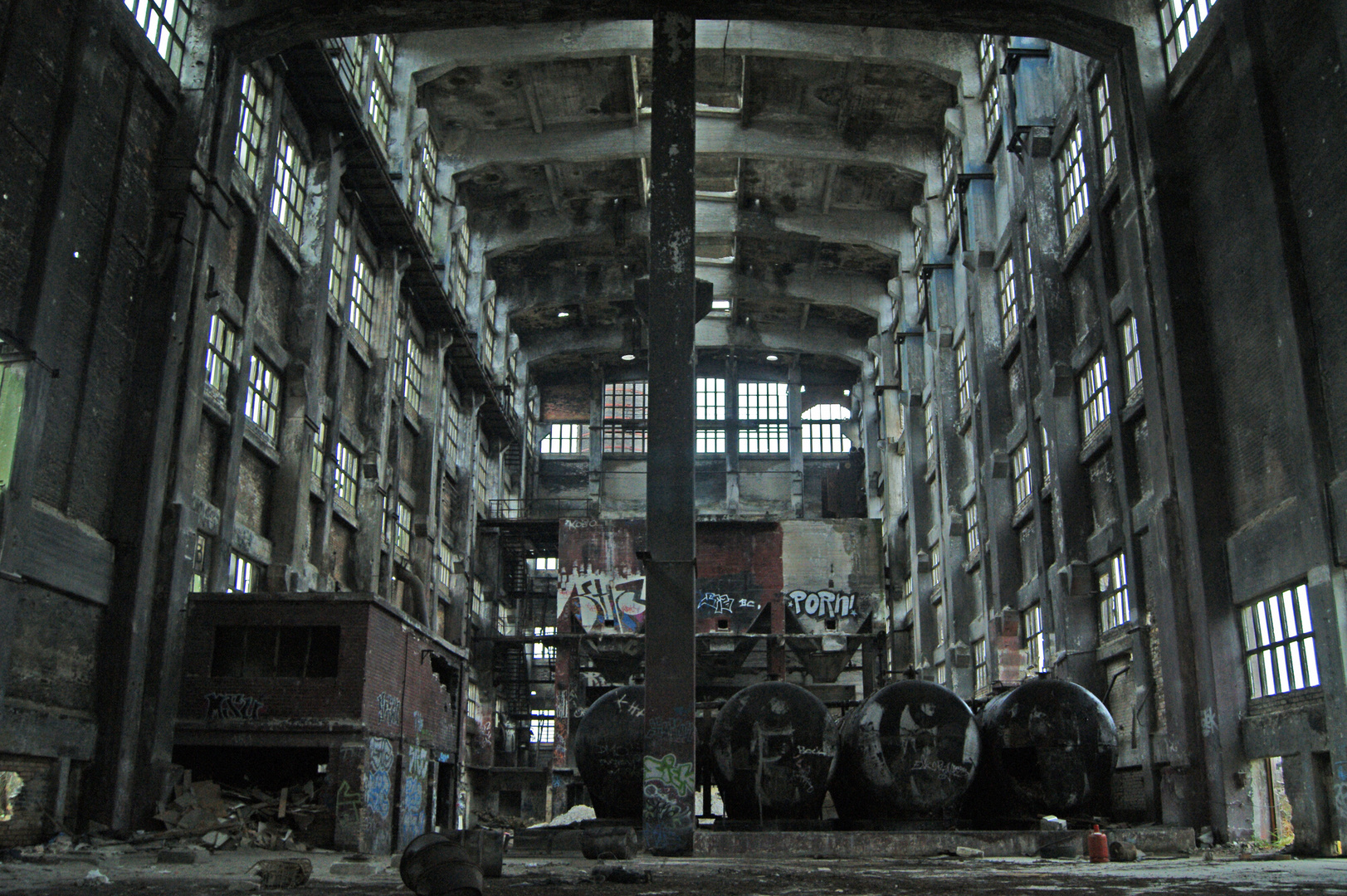 Alte Industriehalle