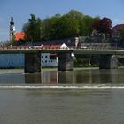 alte Inn Brücke in Schärding