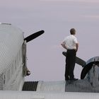 Alte JU 52 mit Pilot