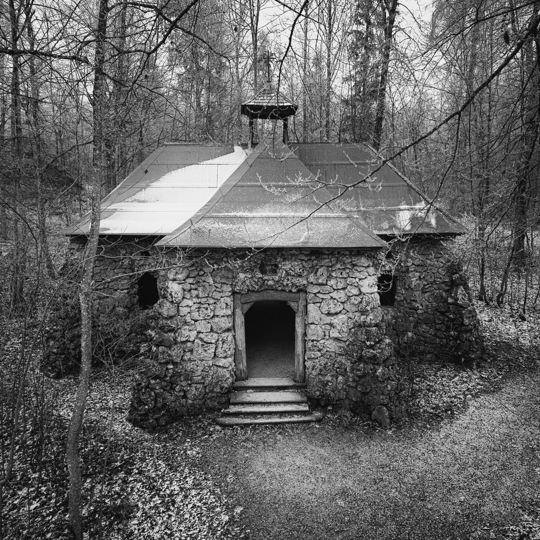 Alte Kapelle im Englischen Wald