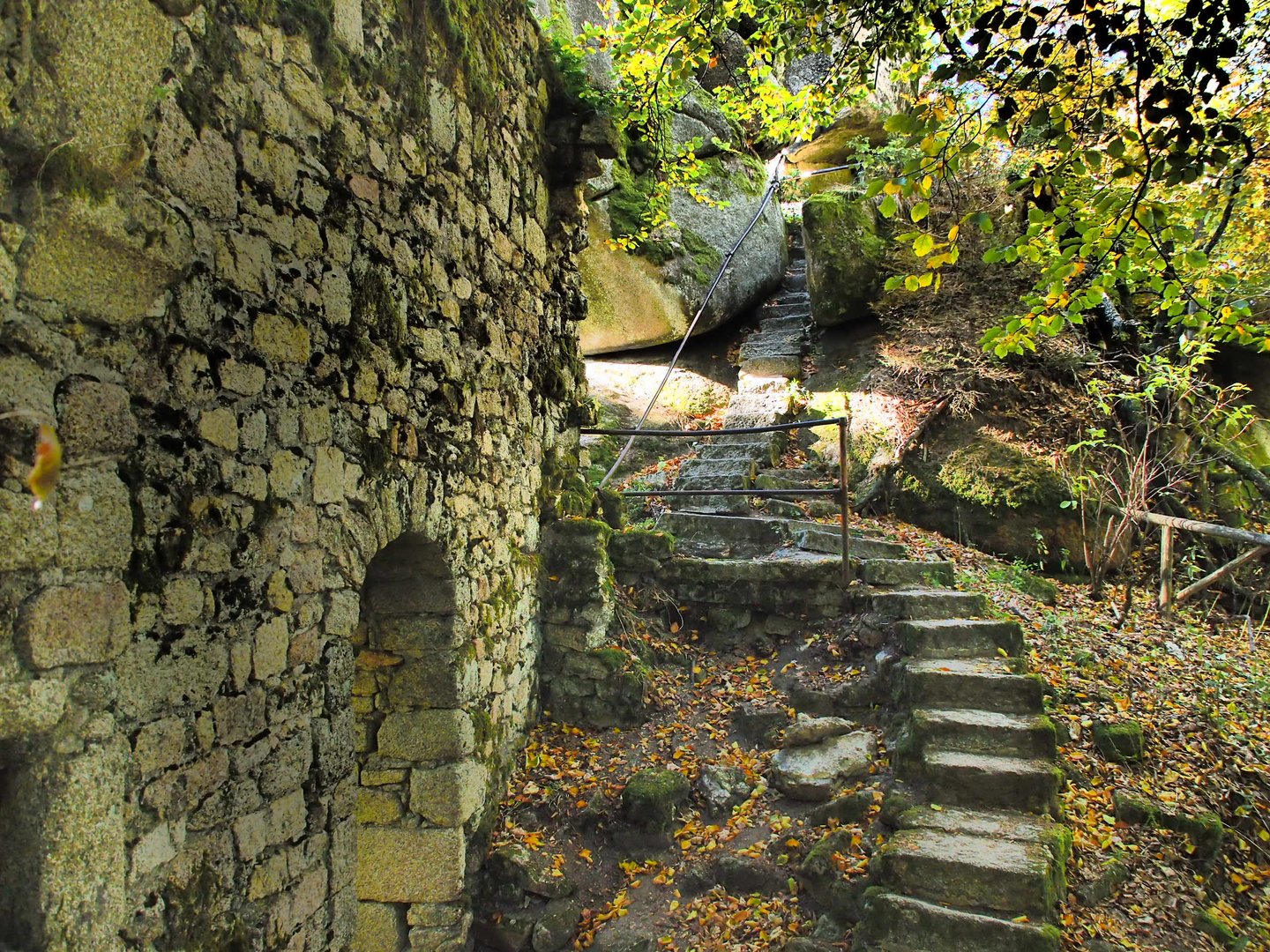 Alte Kapellenruine am Waldstein