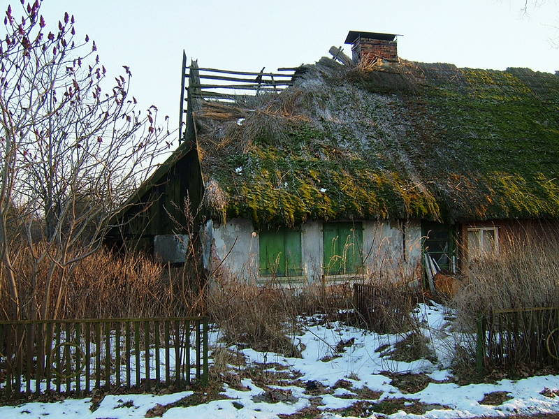 Alte Kate in Vorpommern von la mer baltique