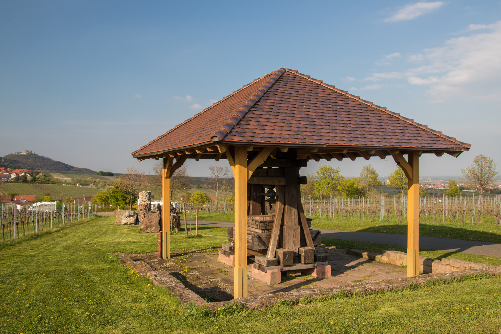 Alte Kelter am Weinlehrpfad St. Martin