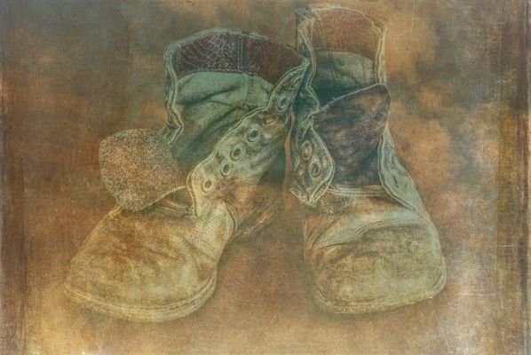 ...alte Kinderschuhe von 1950