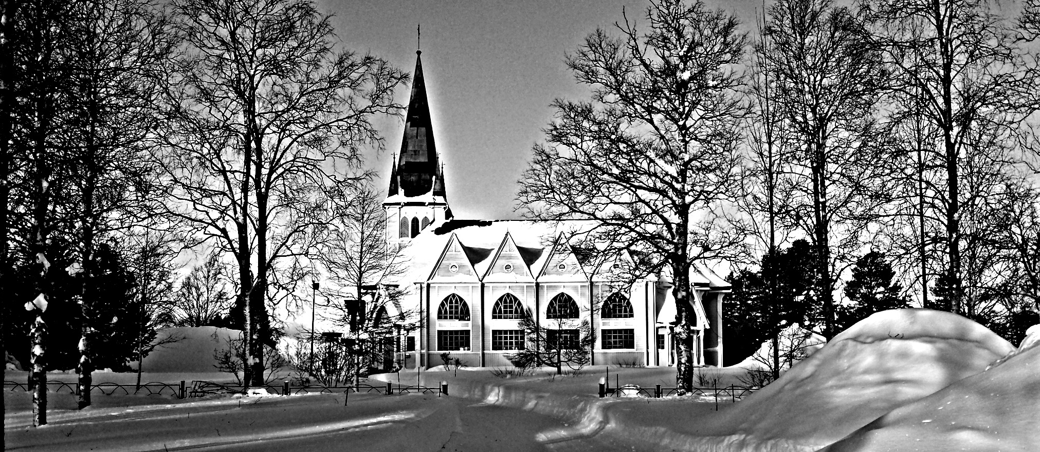 alte kirche in arvidsjaur (schweden)