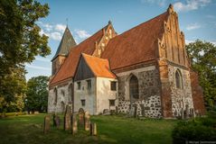 Alte Kirche in Bobbin auf Rügen