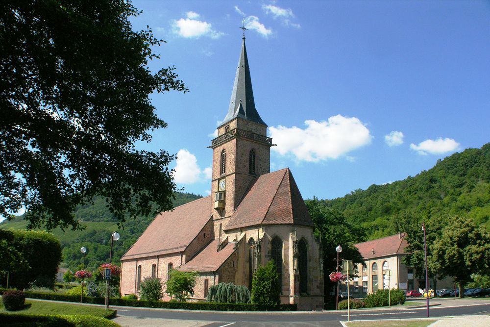 Alte Kirche in Vieux-Thann ( Altstadt von Thann )
