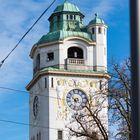 alte Kirche neben dem Deutschen Museum in München