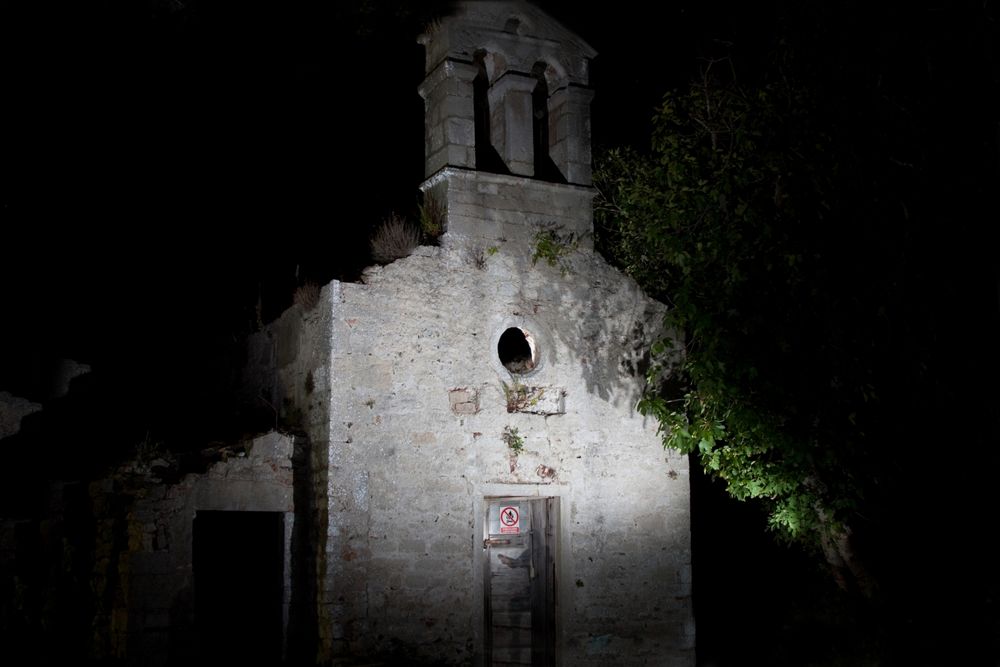 alte Kirchenruine bei Osor (auf Cres in Kroatien)