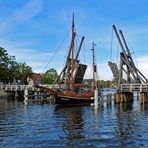 (alte) Klappbrücke in Greifswald Wieck