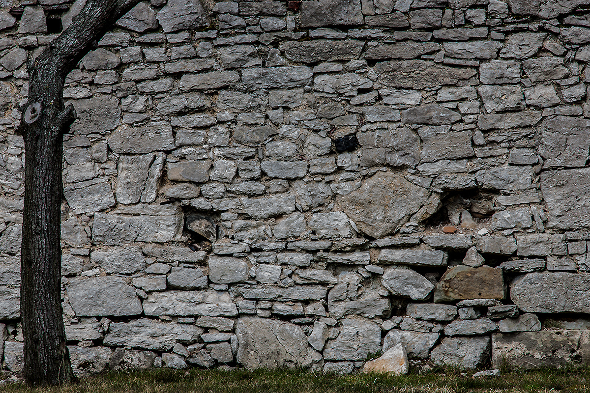 Alte Klostermauer in Sorsum...