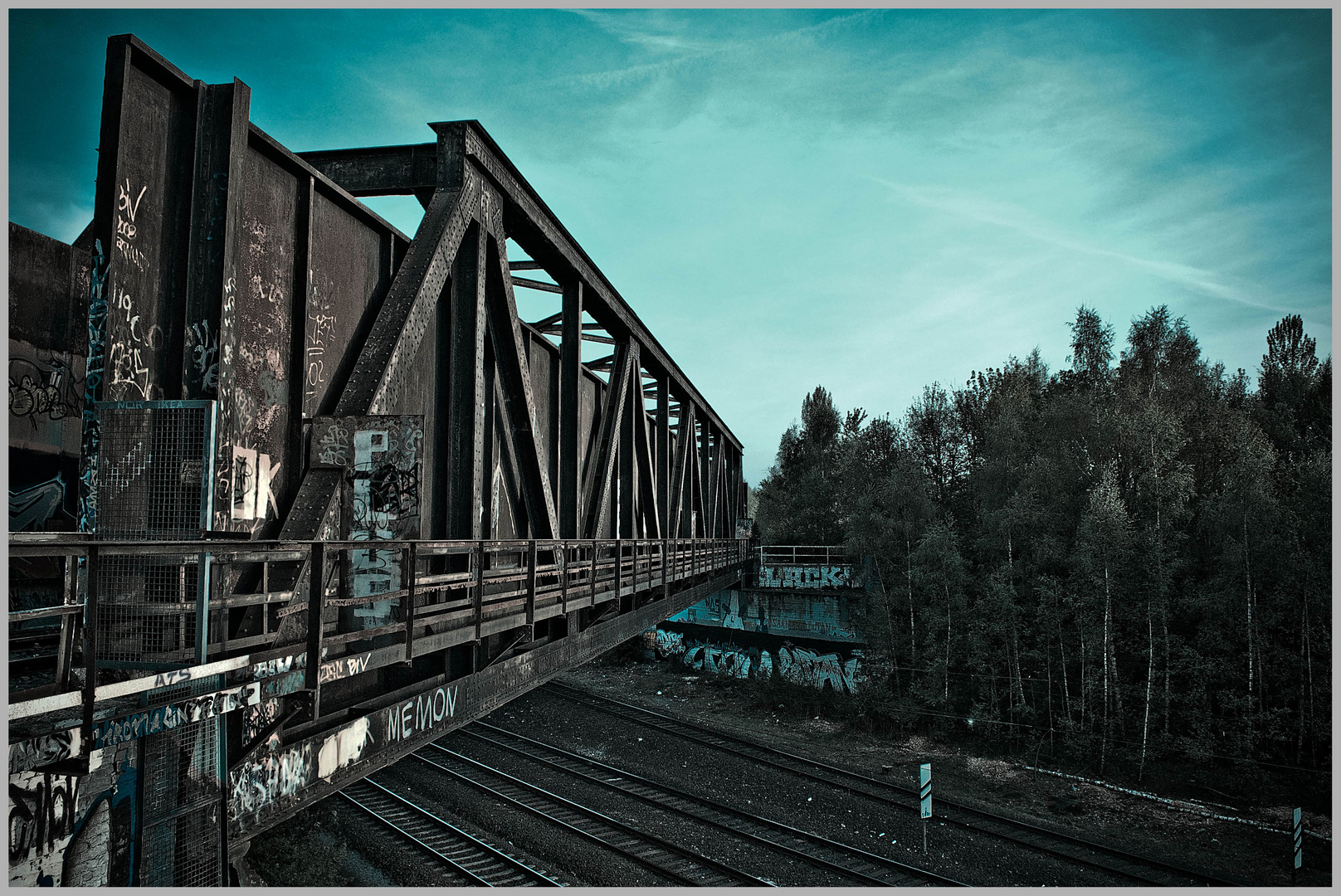 Alte Kokereibrücke in Dortmund