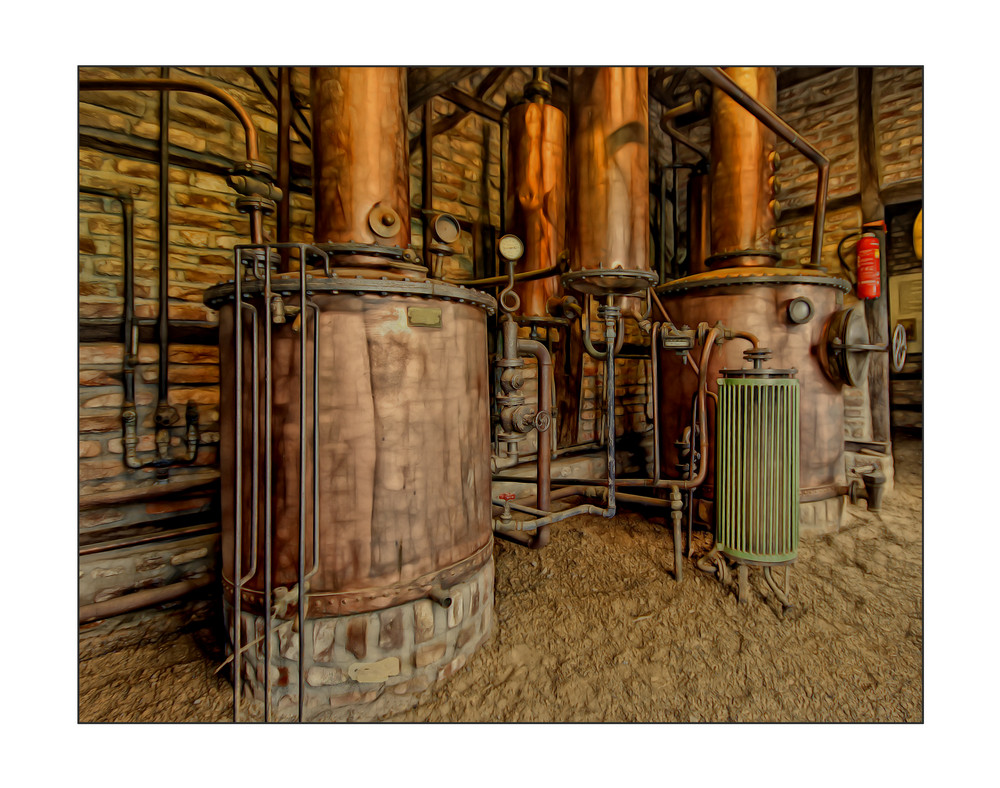 Alte Kornbrennerei Foto & Bild industrie und technik, industrie