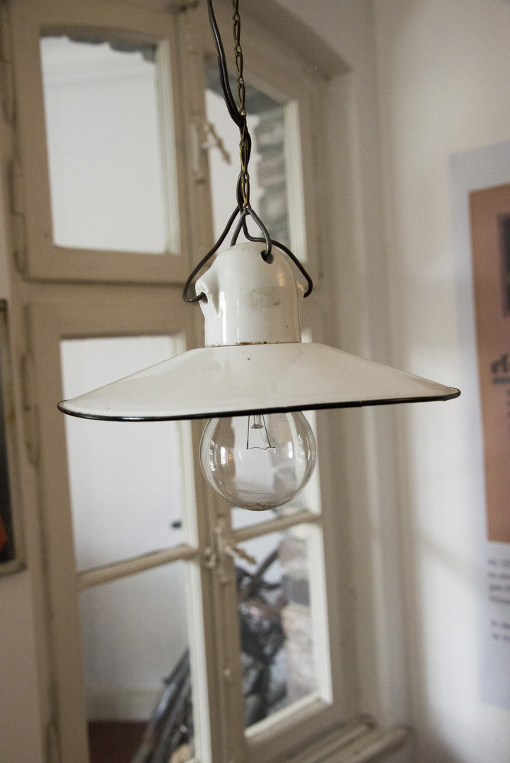 alte Küchenlampe