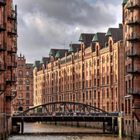 Alte Lagerhäuser in der Speicherstadt