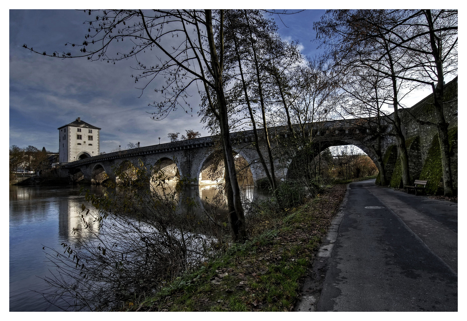 Alte Lahnbrücke in Limburg