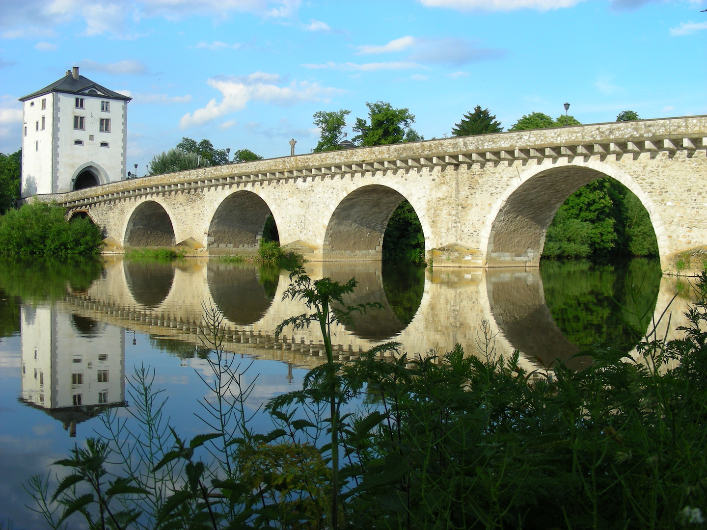 Alte Lahnbrücke in Limburg