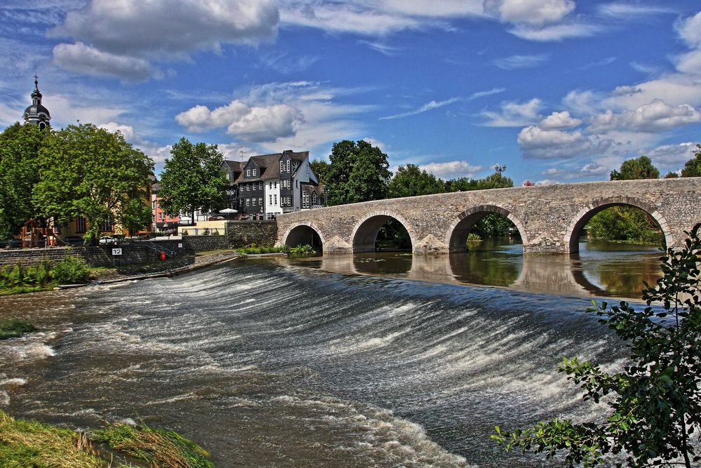 Alte Lahnbrücke in Wetzlar