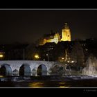 Alte Lahnbrücke mit Dom in Wetzlar