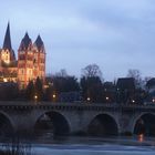 Alte Lahnbrücke vor Limburger Dom 2