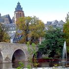 Alte Lahnbrücke zur Altstadt /Wetzlar