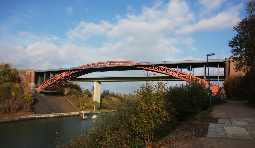 alte levensauer brücke über den nok