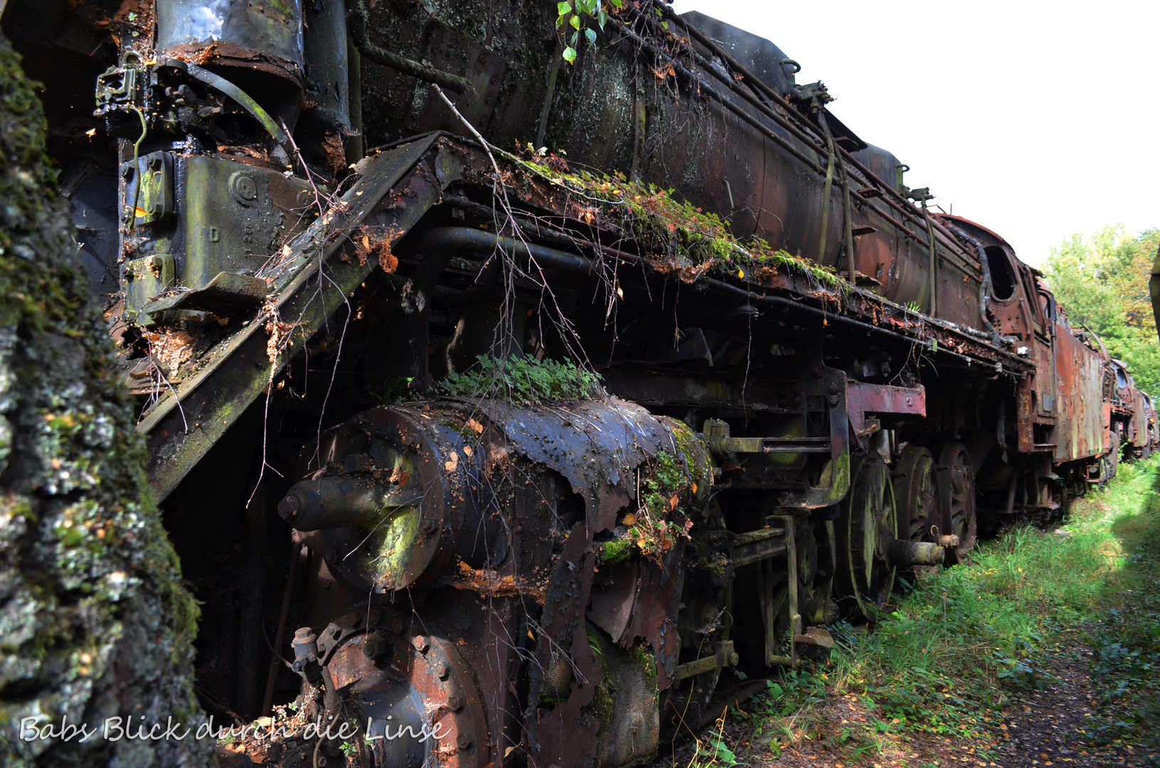 Alte Lok im Eisenbahn Museum Hermeskeil