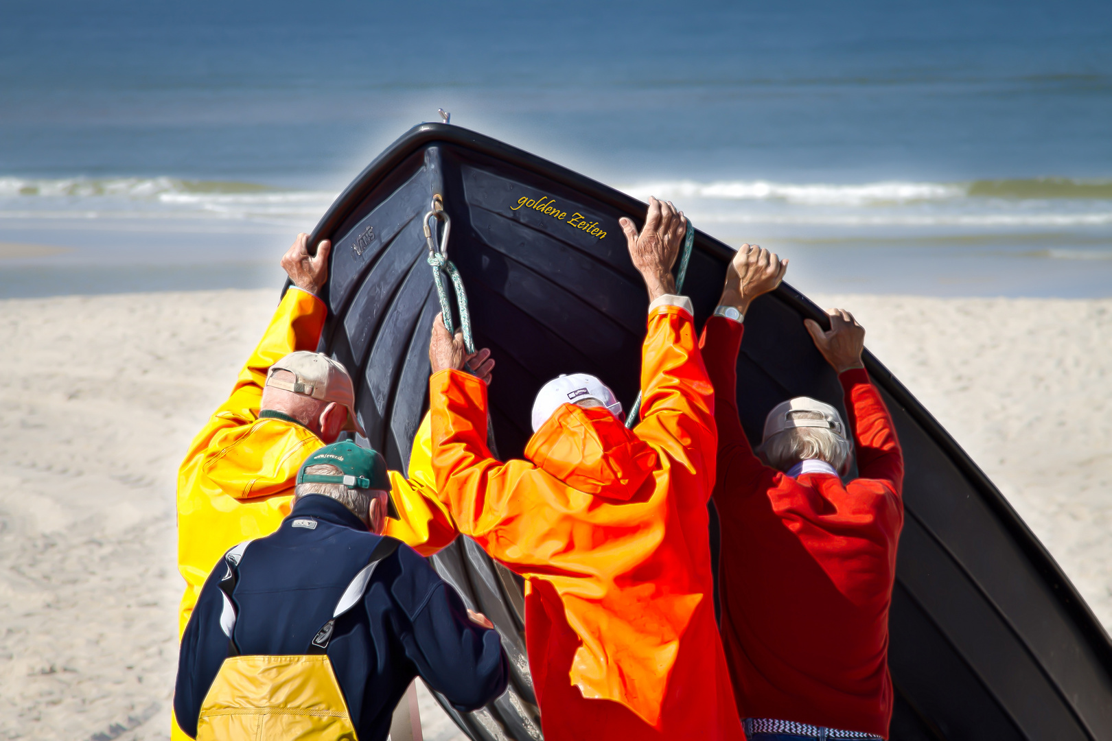 alte Männer und das Meer Foto & Bild archiv, a r c h i v aktuell, goldene zeiten Bilder auf