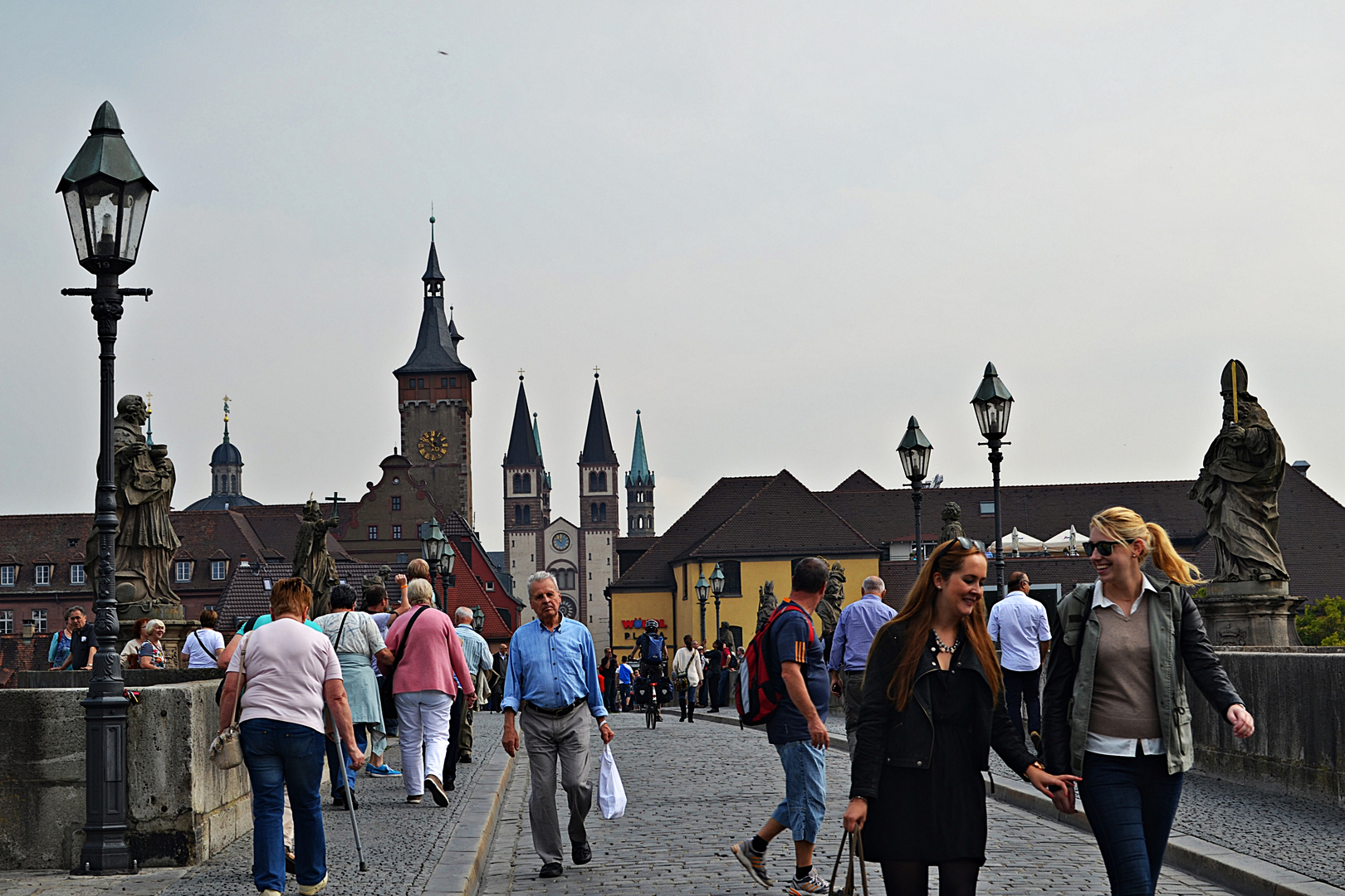 Alte Mainbrücke in Würzburg