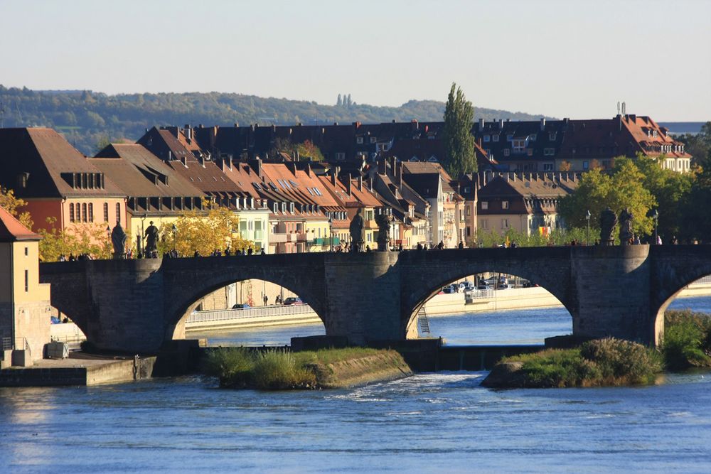 Alte Mainbrücke in Würzburg