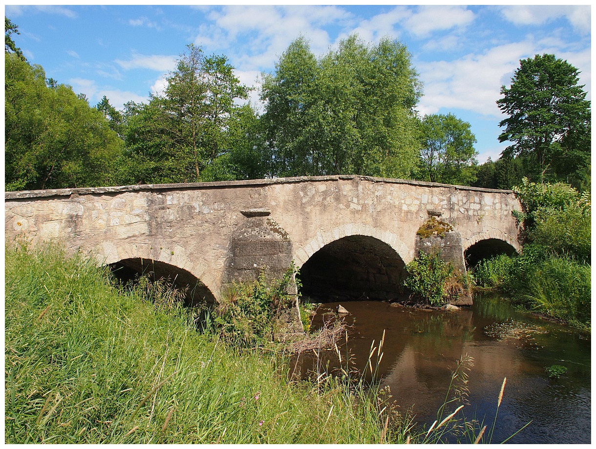 Alte Markgrafenbrücke in Hendelhammer