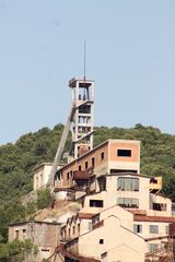 Alte Mine in den Bergen Sardiniens