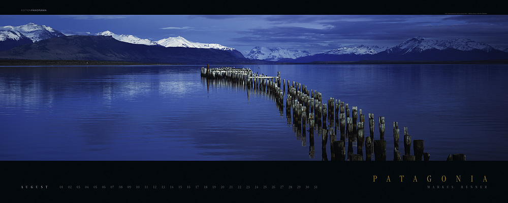 Alte Mole bei Puerto Natales