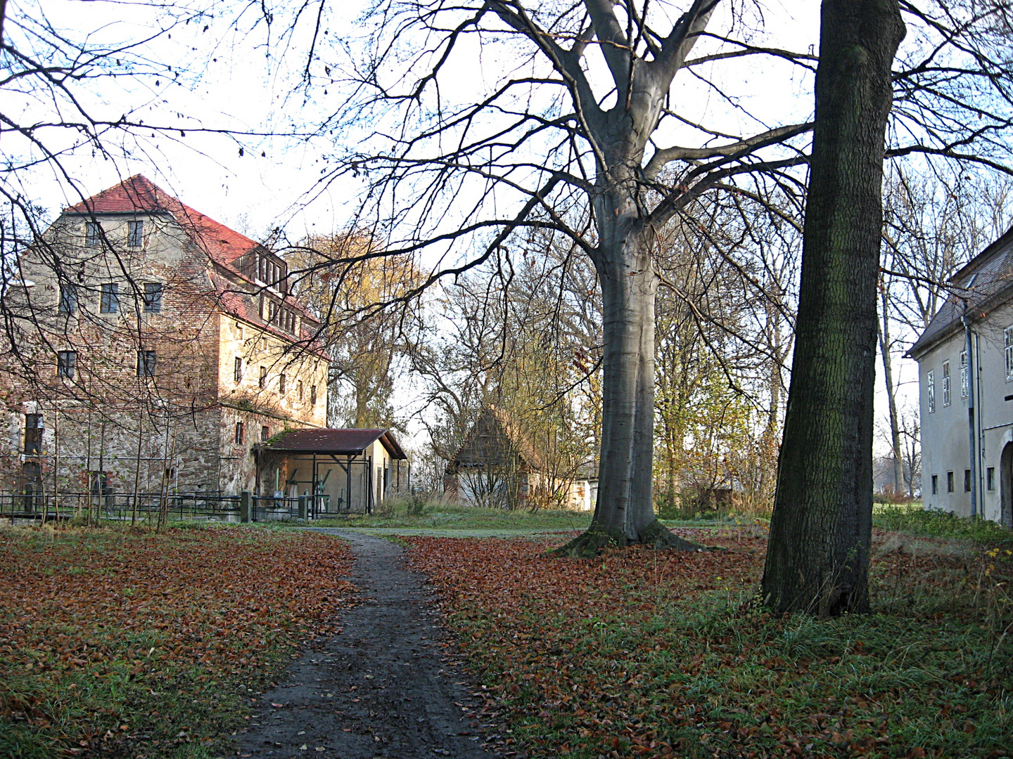 alte Mühle am Rittergut in Niedergurig