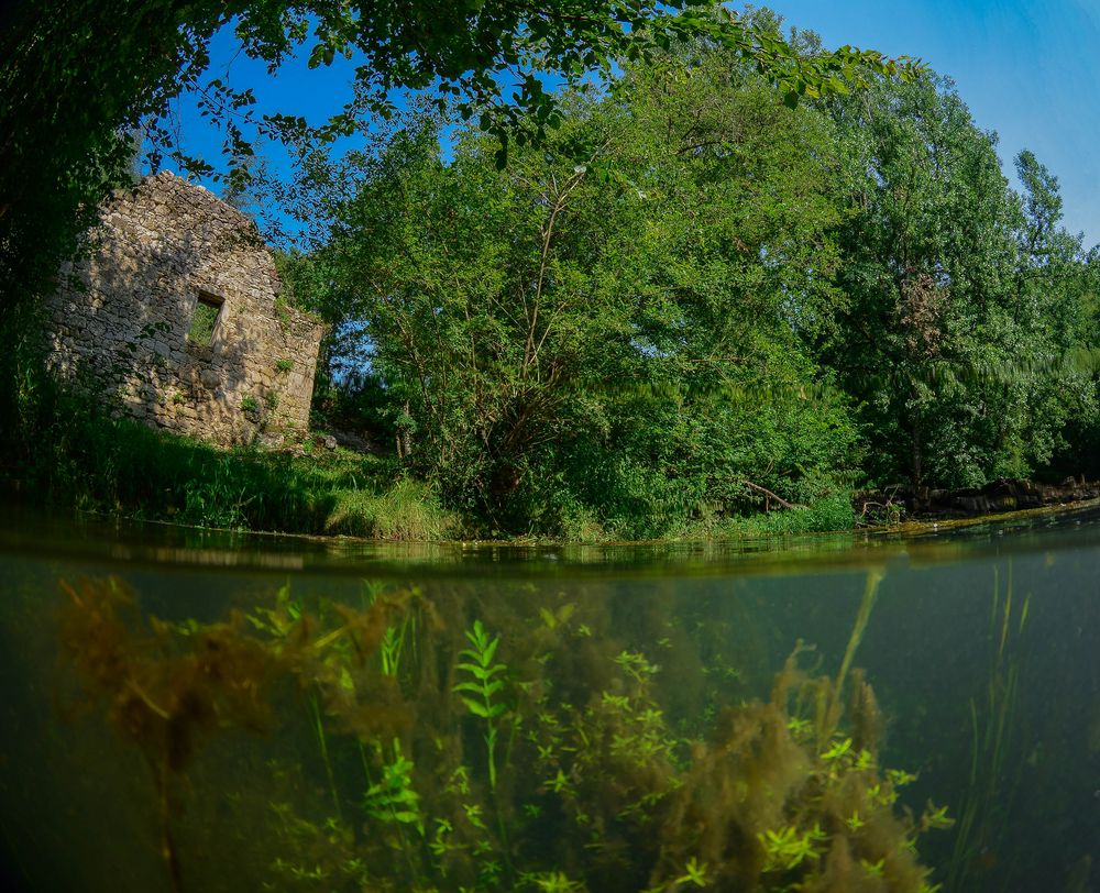 Alte Mühle an der L`ouysse