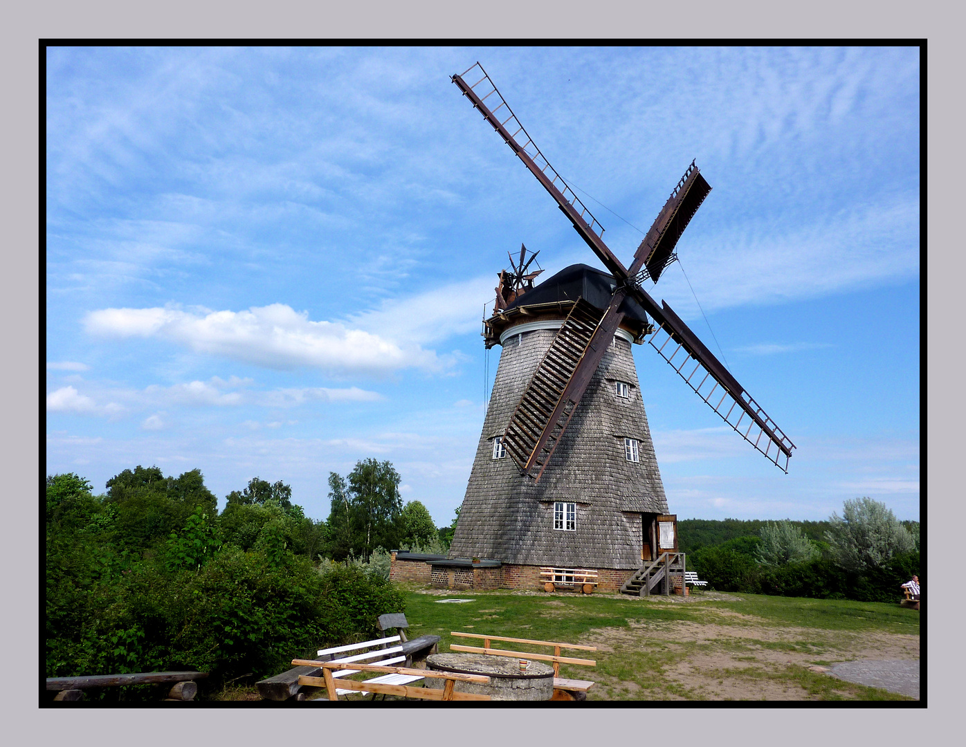 Alte Mühle auf Usedom 2012