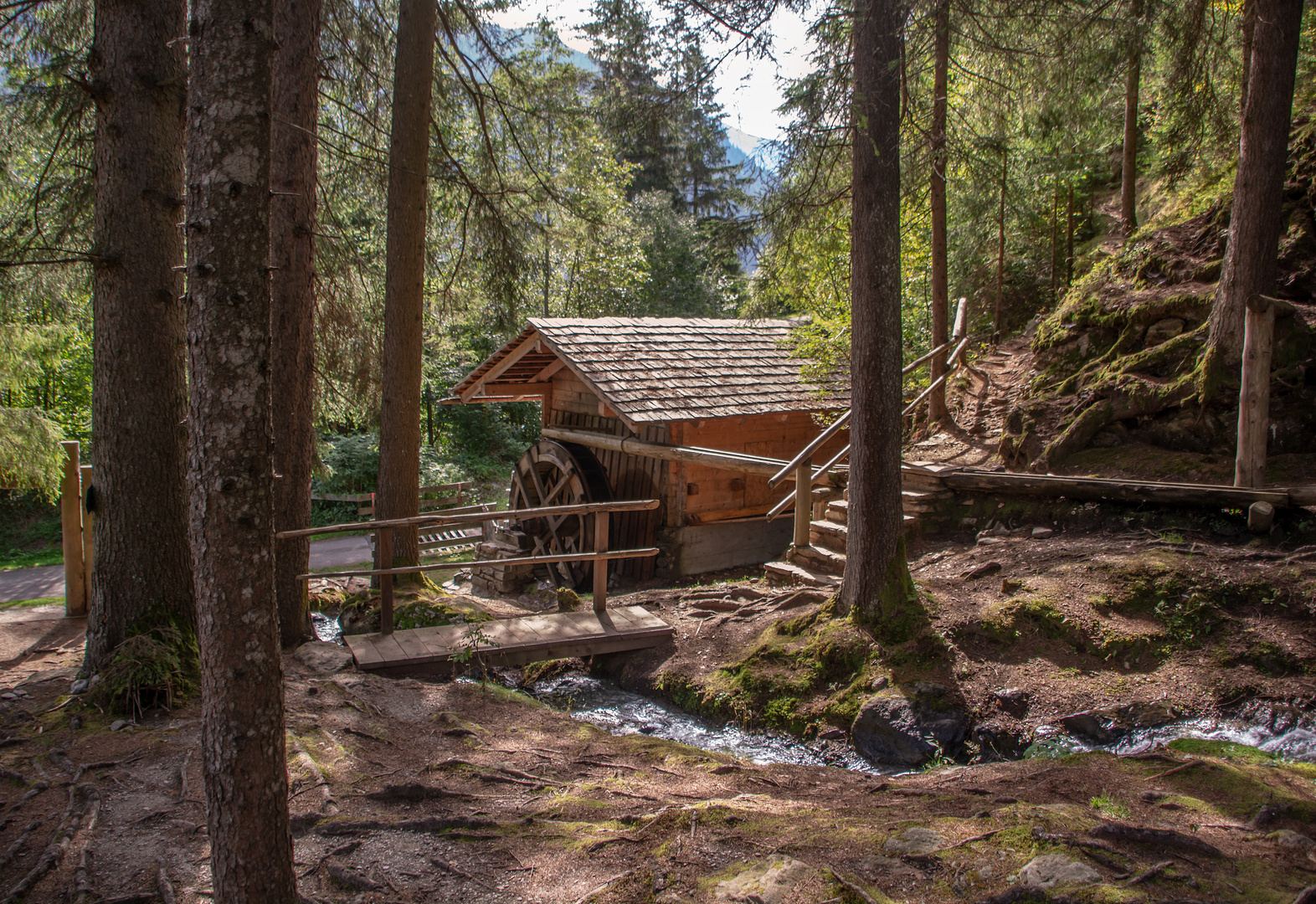 alte Mühle beim  Gartl Wasserfall