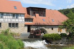 alte Mühle Buchfahrt an der ILM