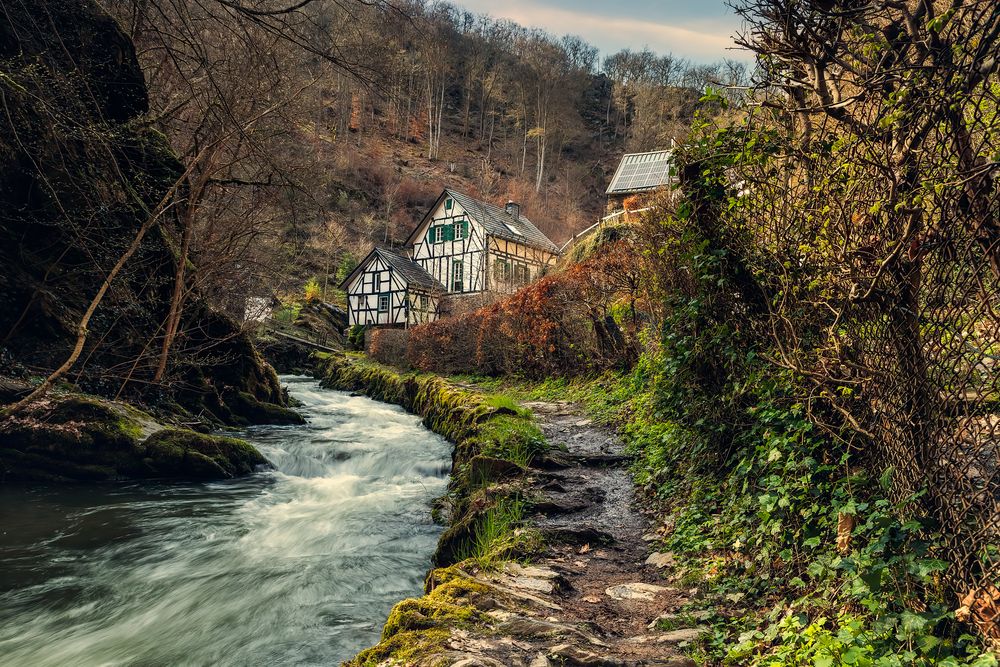 Alte Mühle .. Foto & Bild industrie und technik, landschaft, bach
