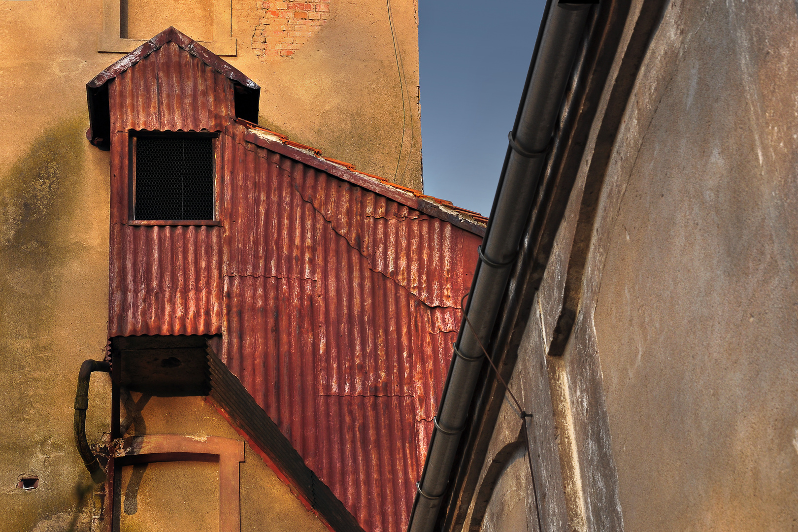 Alte Mühle im Abendlicht