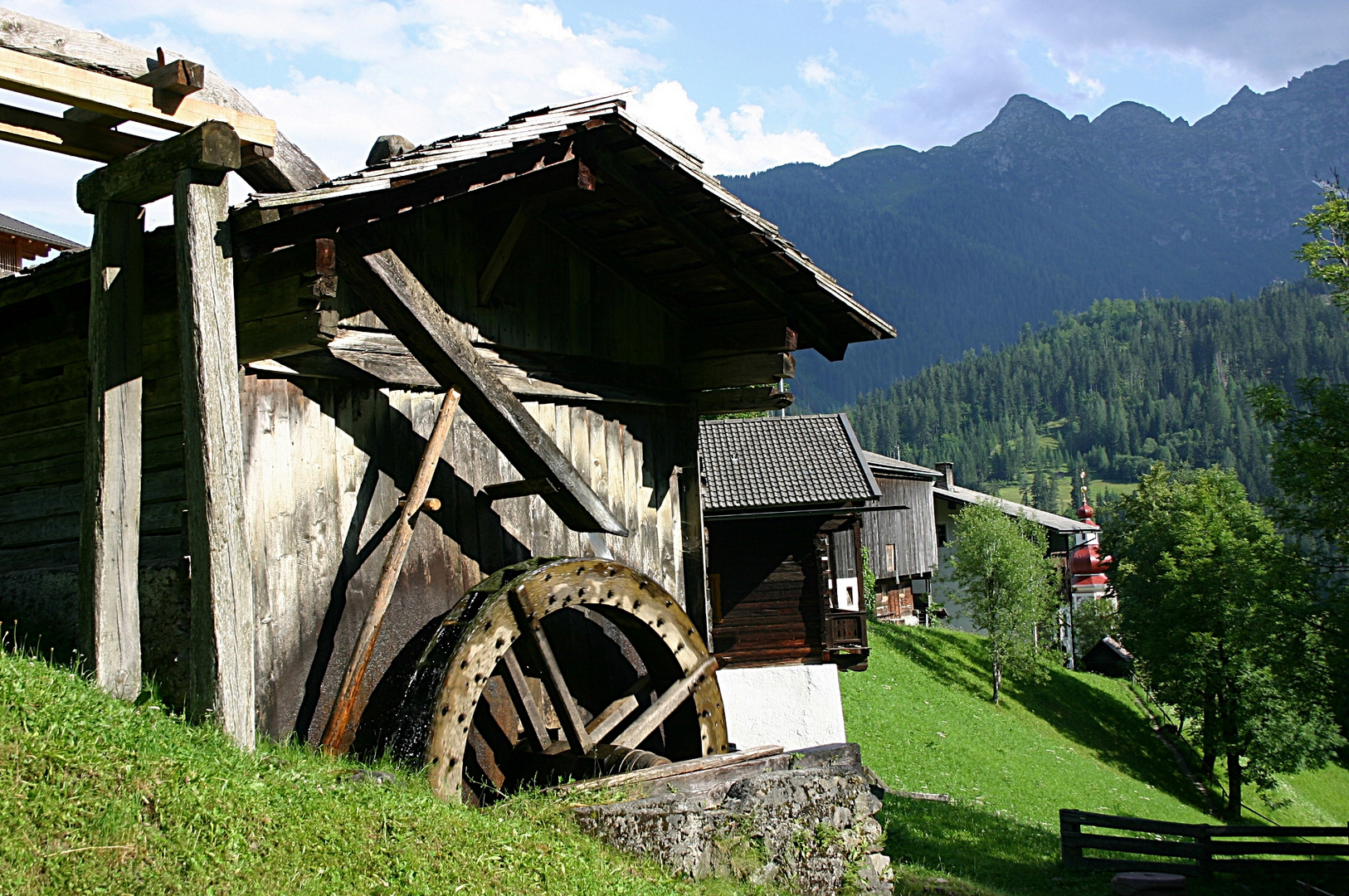 Alte Mühle im Lesachtal in Kärnten