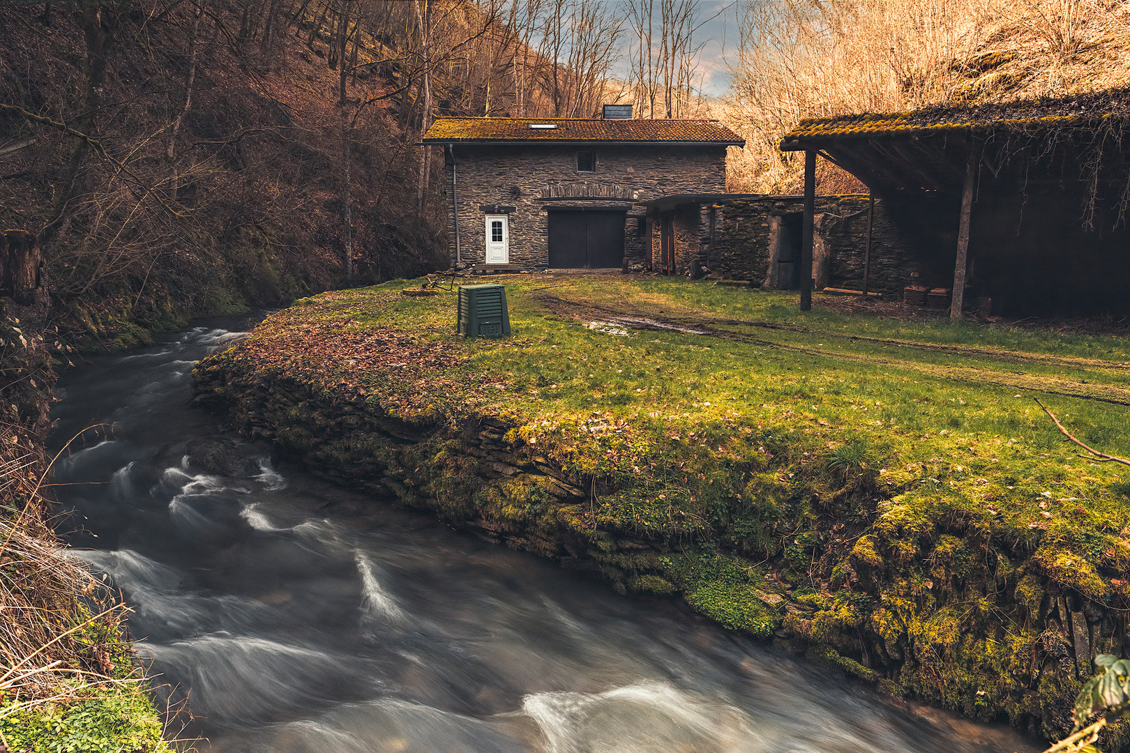 Alte Mühle im Tal der wilden Endert