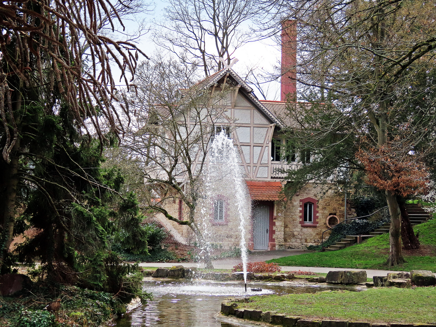 "Alte Mühle" im Verna-Park