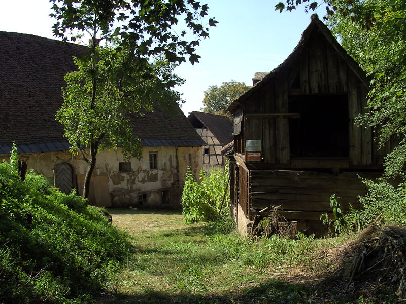 alte Mühle in Franken