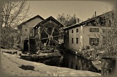 Alte Mühle in Moosach bei Grafing - etwas älter