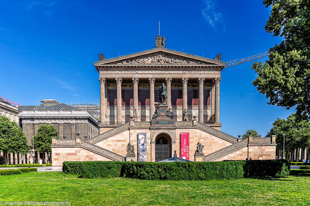 Alte Nationalgalerie auf der Museumsinsel von Berlin